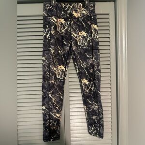 CVG Gold Lightning Print Leggings